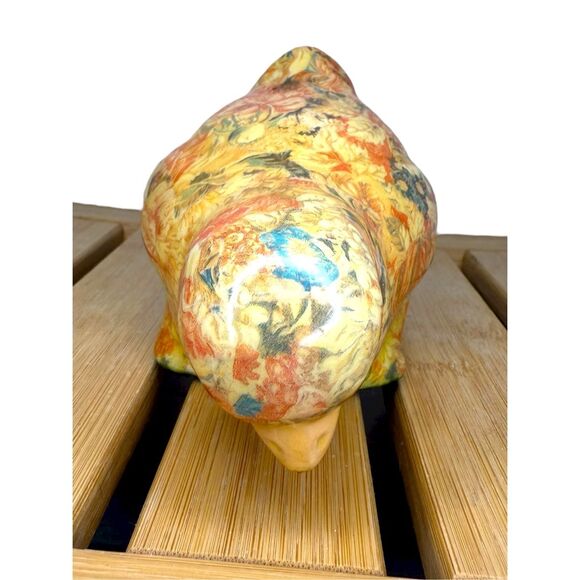 Vintage Mikasa Porcelain Floral Chick Figurine Collectible French Chintz 5”x4” - Picture 2 of 7